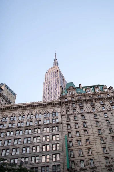 Empire state building fasad — Stockfoto