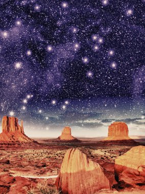 Buttes monument valley, utah, ABD