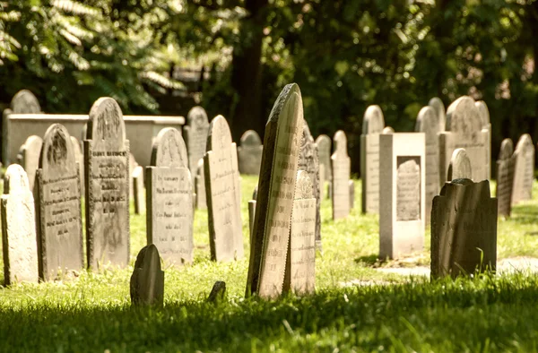 Americká otevřený prostor hřbitova — Stock fotografie