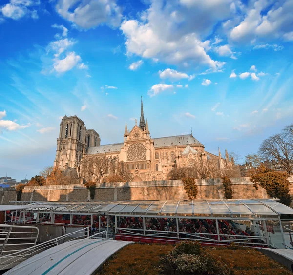 Catedral de Notre Dame, Paris . — Fotografia de Stock