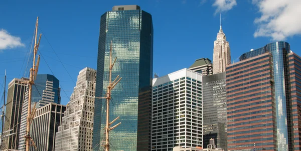 Arranha-céus de Manhattan — Fotografia de Stock