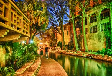 Gece San Antonio, Teksas