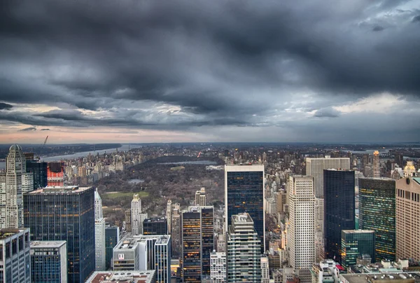 Paisagem urbana de Manhattan — Fotografia de Stock