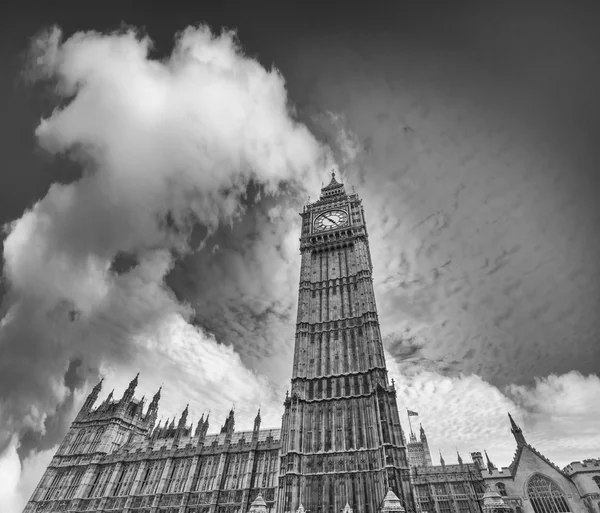 Big ben e westminster palace — Zdjęcie stockowe