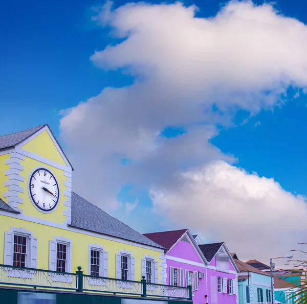 Bostäder Karibien ön — Stockfoto