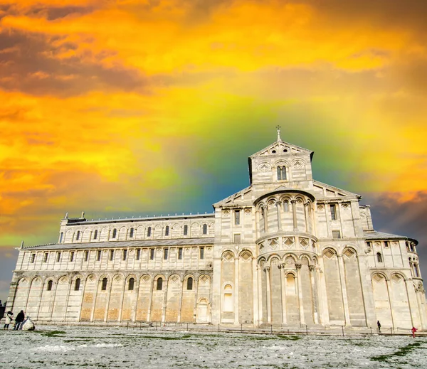 Square Cathedral in Pisa — Stock Photo, Image