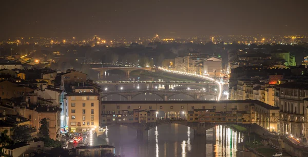Ponte Vecchio, Old Bridge in Florence — Stock Photo, Image