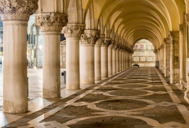 Arches in Piazza San Marco, Venezia clipart