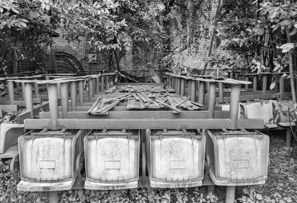 Chaises de théâtre anciennes — Photo