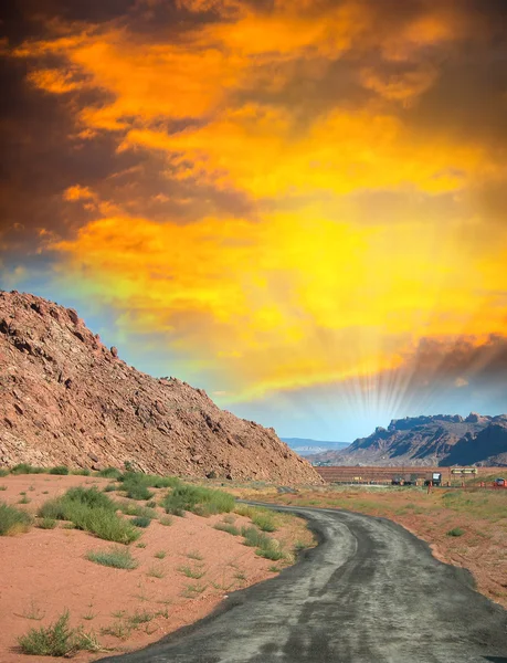 National Park Road — Stock Photo, Image