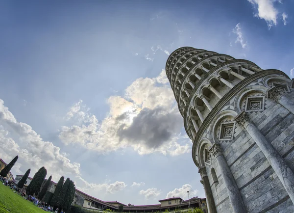 Pisa. scheve toren — Stockfoto