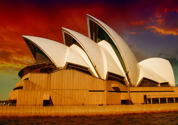 W sydney Opera house — Zdjęcie stockowe