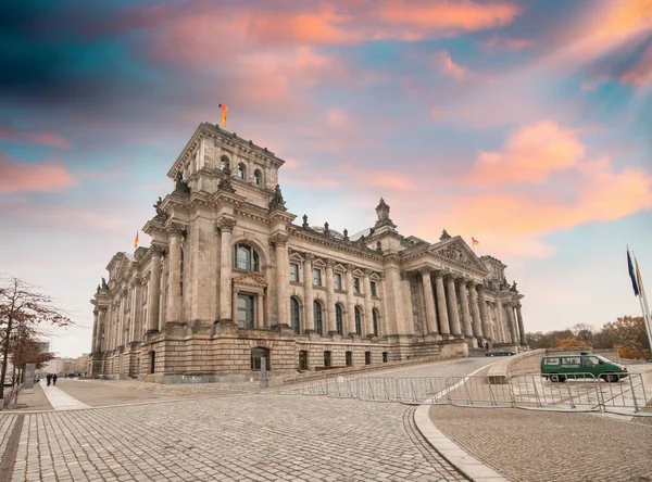 Reichstagsgebäude in Berlin — Stockfoto