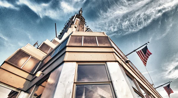 Fasad bangunan Empire State — Stok Foto