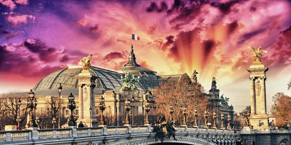Grand palais des champs-elysees — Zdjęcie stockowe