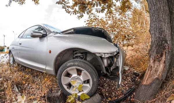 Road accident car crash — Stock Photo, Image