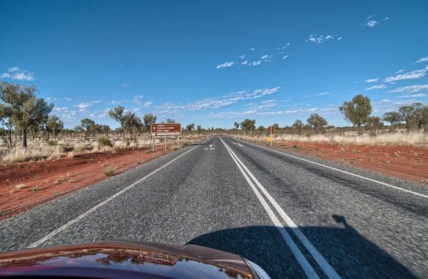 Outback road Australia — Stock Photo, Image