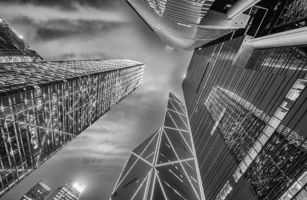香港的摩天大楼灯光 — 图库照片