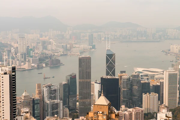 Edifici di Hong Kong e Kowloon . — Foto Stock