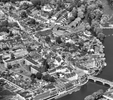 Londra. Havadan görünümü