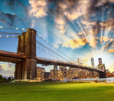 Manhattan, brooklyn bridge Park.