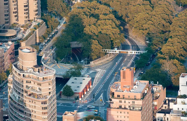 Gebäude und Parks von Manhattan — Stockfoto