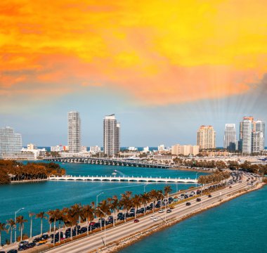 MacArthur causeway miami Beach