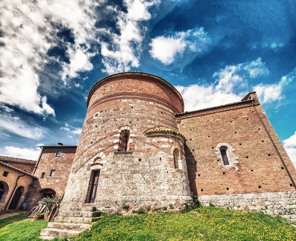 Starożytny zamek Toskania — Zdjęcie stockowe