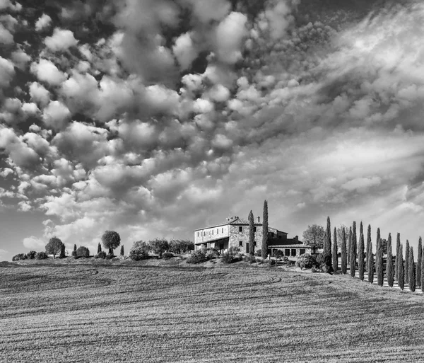 Toscane - landschap panorama — Stockfoto