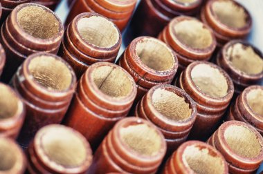 ahşap silindir konteynerler