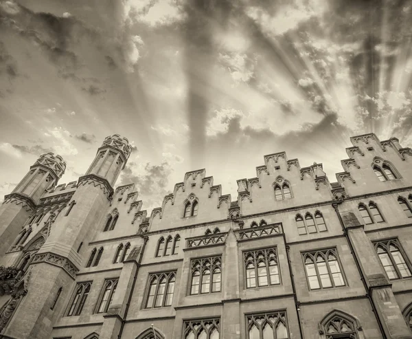 Ancient european buildings — Stock Photo, Image