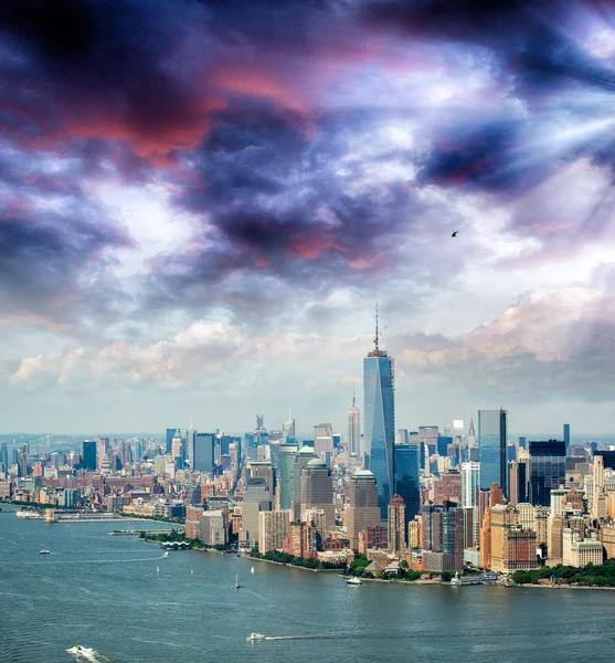 Skyline av New York — Stockfoto