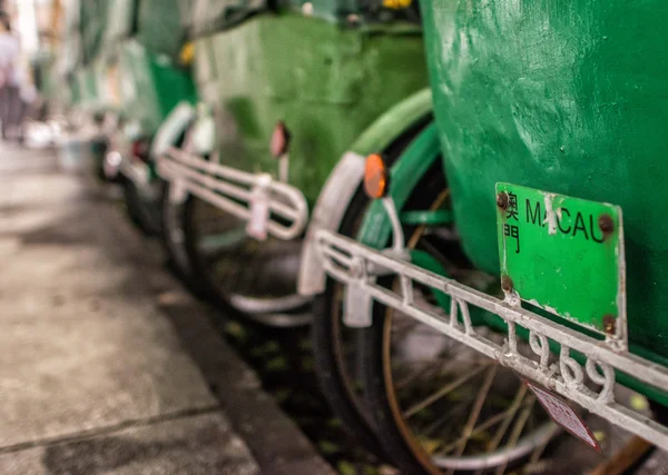 Macao Rickshaws — Foto de Stock