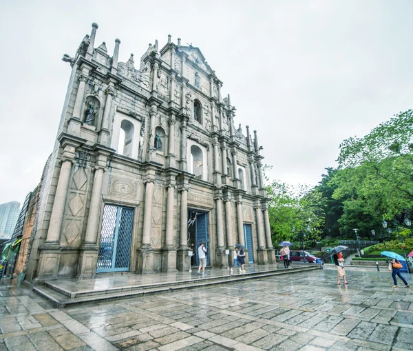 Pauluskathedraal in macau — Stockfoto