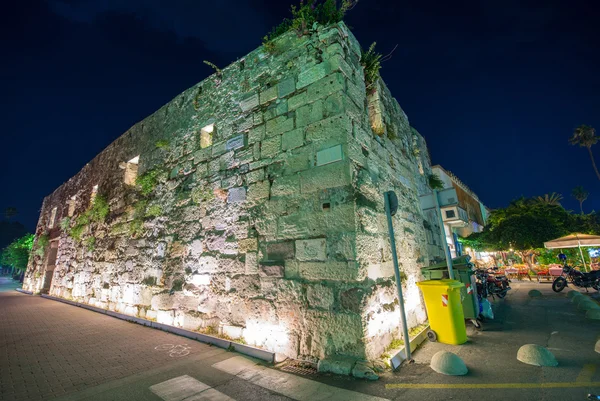 Hermosas calles de la ciudad de la isla de Kos — Foto de Stock