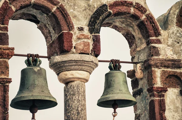 Dzwony kościoła greckiego — Zdjęcie stockowe