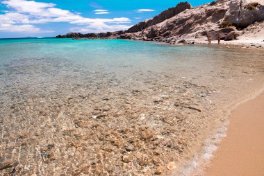 Paradise Beach, Kos - Greece clipart