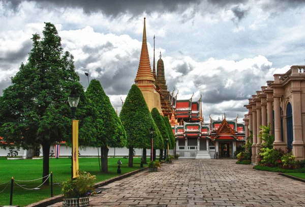 Détail d'un temple de Thaïlande à Bangkok — Photo