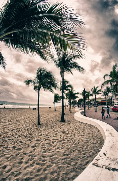 Pláž fort lauderdale, florida — Stock fotografie