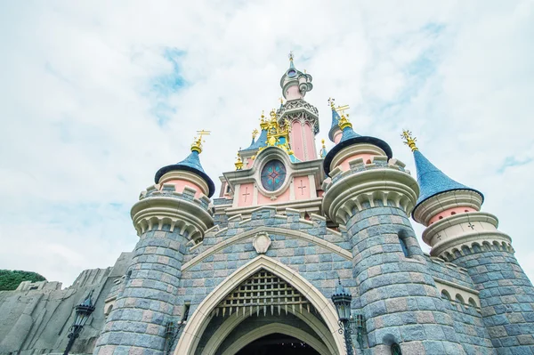 Castle of Disneyland Park in Paris — Stock Photo, Image