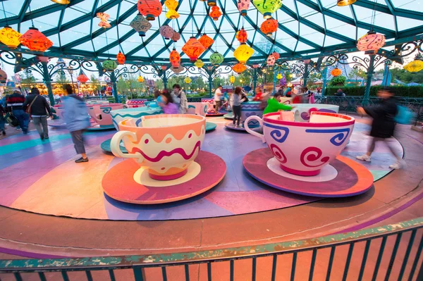 Cups attraction in Disneyland Park — Stock Photo, Image