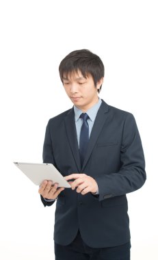 Endişeli Asya işadamı