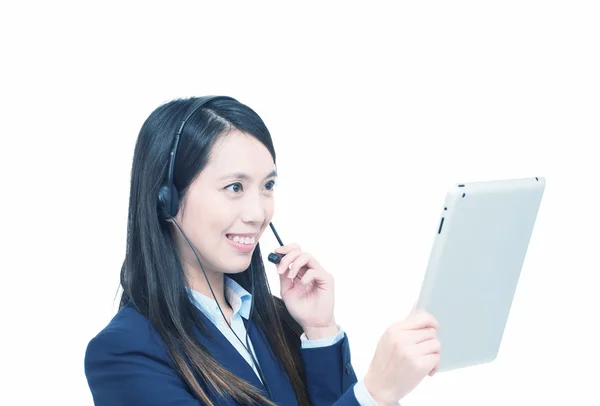 Smiling asian businesswoman — Stock Photo, Image