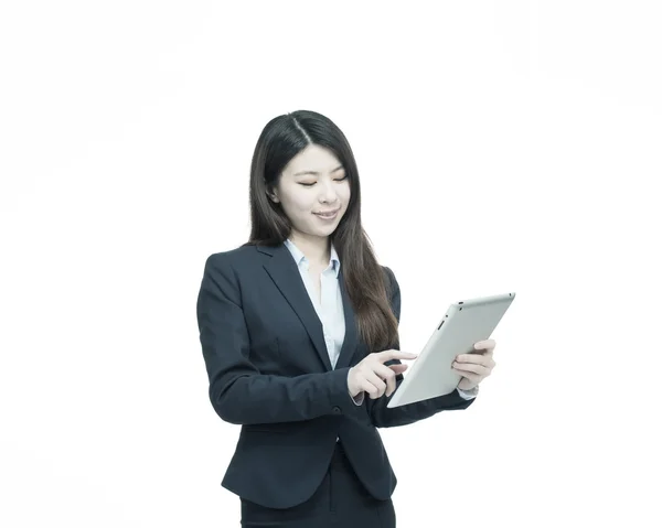 Mooie Aziatische zakenvrouw — Stockfoto