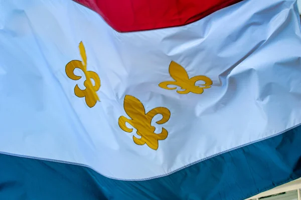Bandera Símbolos Nueva Orleans — Foto de Stock