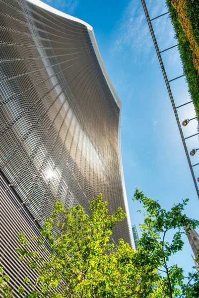 London Ιουλίου 2015 Ουρανοξύστης Sky Garden Εστιατόριο Στον Τελευταίο Όροφο — Φωτογραφία Αρχείου