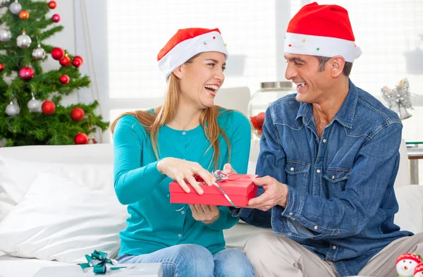 Happy Christmas Family — Stock Photo, Image