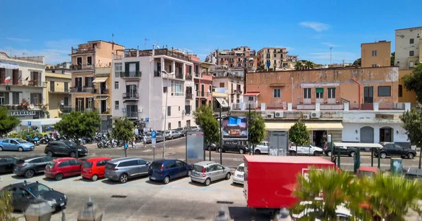 Pozzuoli Italy June 2021 Air View City Port Summer Season — 图库照片