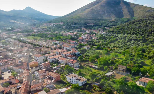 Caserta Itália Vista Aérea Cidade Partir Famoso Reggia — Fotografia de Stock