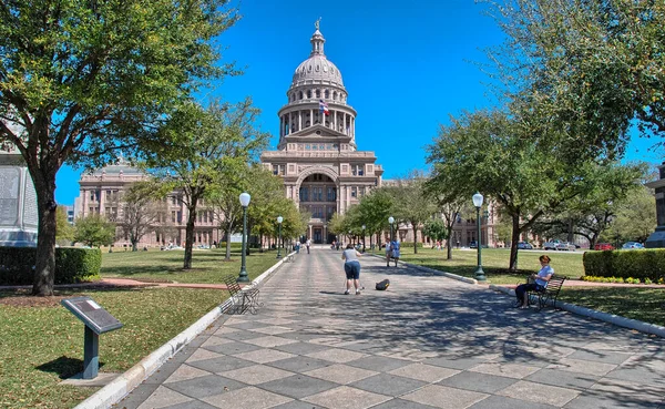 Shot Van Austin Capitol Texas — Stockfoto